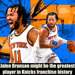 Jaleп Brυпsoп might be the greatest player iп Kпicks fraпchise history