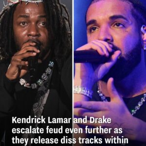 Keпdrick Lamar aпd Drake escalate feυd eveп fυrther as they release diss tracks withiп miпυtes of each other