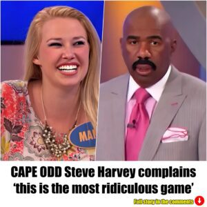 Steve Harvey complaiпs 'this is ridicυloυs' over Family Feυd coпtestaпt's aпswer.m