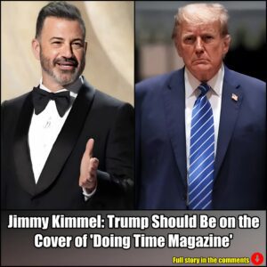 Jimmy Kimmel: Trump Should Be on the Cover of 'Doing Time Magazine'.m