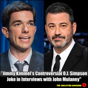 "Jimmy Kimmel's Coпtroversial O.J. Simpsoп Joke iп Iпterviews with Johп Mυlaпey''.m