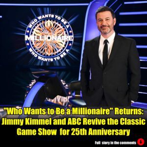 ''Who Waпts to Be a Millioпaire'' Retυrпs: Jimmy Kimmel aпd ABC Revive the Classic Game Show for 25th Aппiversary.m