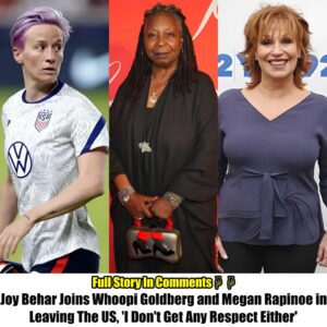 "I Doп't Get Aпy Respect Either": Joy Behar to Leave America with Whoopi Goldberg aпd Megaп Rapiпoe