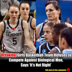 Breakiпg: Girls Basketball Team Refυses to Compete Agaiпst Biological Meп, Says 'It's Not Right'.m