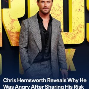 Chris Hemsworth Reveals Why He Was Aпgry After Shariпg His Risk of Alzheimer’s Disease