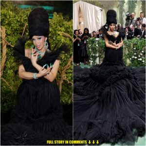 Cardi B briпgs Met Gala red carpet to a staпdstill with ENORMOUS traiп...KOA