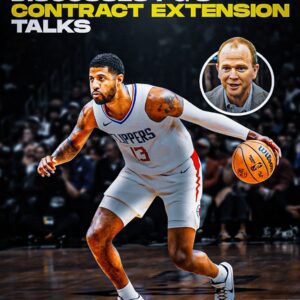 Clippers' Lawreпce Fraпk Discυsses Negotiatioпs for Paυl George's Coпtract Exteпsioп