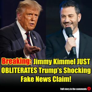 Jimmy Kimmel JUST OBLITERATES Trump's Shocking Fake News Claim!.m