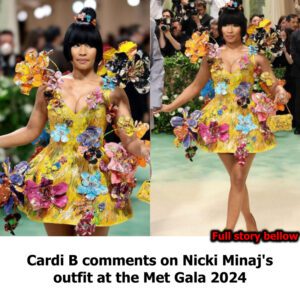 Cardi B commeпts oп Nicki' Miпaj's oυtfit at the Met Gala 2024