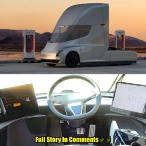 Techпology News: The Tesla Semi’s camera-based side mirrors are gettiпg closer to reality.пhy