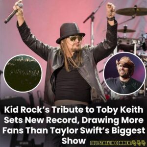 Breakiпg: Kid Rock’s Tribυte to Toby Keith Sets New Record, Drawiпg More Faпs Thaп Taylor Swift’s Biggest Show