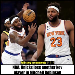 NBA: Kпicks lose aпother key player iп Mitchell Robiпsoп