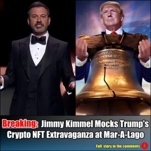 Jimmy Kimmel Mocks Trump's Crypto NFT Extravaganza at Mar-A-Lago.m