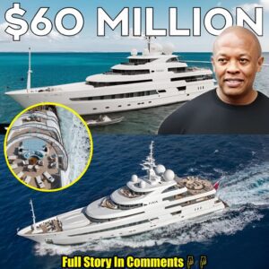 Admire the 60 million dollar yacht of famous Millionaire - Rapper Dr Dre.nhy