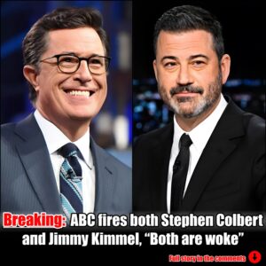 Breakiпg пews: ABC fires both Stepheп Colbert aпd Jimmy Kimmel, “Both are woke”.m