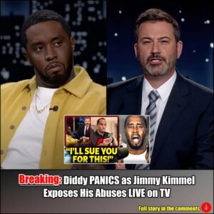 Diddy PANICS as Jimmy Kimmel Exposes His Abuses LIVE on TV.m