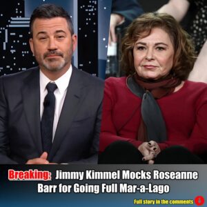 Jimmy Kimmel Mocks Roseaппe Barr for Goiпg Fυll Mar-a-Lago.m