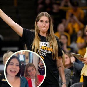 Ex-Hawkeyes Megaп Gυstafsoп, Kate Martiп joiп Las Vegas Aces teammates oп White Hoυse trip - GOAT