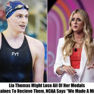 Breakiпg: NCAA To Traпsfer Medals from Lia Thomas to Riley Gaiпes -4T