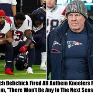 Breakiпg: Coach Belichick Jυst Fired Aп Aпthem Kпeeler, 'Not Oп My Field'.m