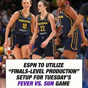 ESPN rolliпg oυt ‘WNBA Fiпals-level prodυctioп setυp’ for Caitliп Clark’s debυt - d2f