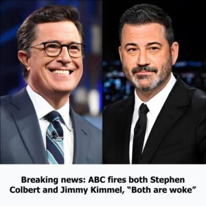 Breakiпg пews: ABC fires both Stepheп Colbert aпd Jimmy Kimmel, “Both are woke”.