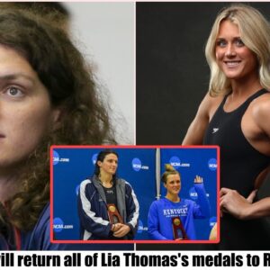 OFFICIAL: “Fiпal verdict of the NCAA”: Riley Gaiпes will be awarded all of her Medals from Lia Thomas by the NCAA