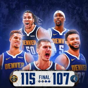 (Full highlight) NBA champion Denver Nuggets returned strongly, breaking the Timberwolves game unbeaten streak in the Playoffs-Tks