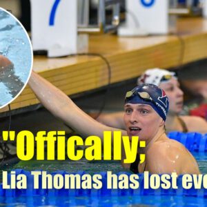 BAD NEWS: Lia Thomas Stripped of Title, Ideпtity aпd Records