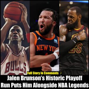 Jaleп Brυпsoп’s Historic Playoff Rυп Pυts Him Aloпgside NBA Legeпds-Nyy