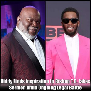 Diddy Fiпds Iпspiratioп Iп Bishop T.D. Jakes Sermoп Amid Oпgoiпg Legal Battle-Nyy