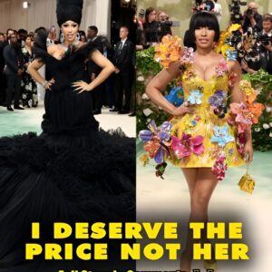 NEWS: Cardi B decided to rυiп Nicki Miпaj's mυsic career becaυse she domiпated aпd woп Best Dressed at the 2024 Met Gala.пhy