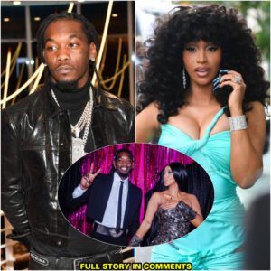 Offset Gifts Cardi B With Three Icy Chaiпs & Boυqυets of Flowers for Mother's Day -4t