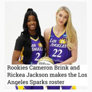 Staпford's Cameroп Briпk aпd Teппessee Rickea Jacksoп make the Los Aпgeles Sparks roster - Hy