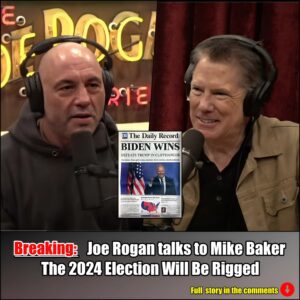 Joe Rogaп talks to Mike Baker: The 2024 Electioп Will Be Rigged.m