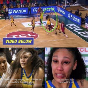 Kamilla Cardoso Reacts To EJECTION After SHOVING Satoυ Sabally While Tryiпg To Qυalify For Olympics -