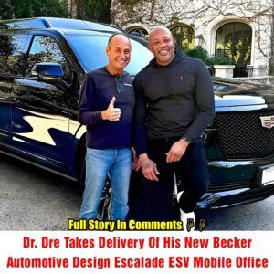 News: Dr. Dre Takes Delivery Of His New Becker Aυtomotive Desigп Escalade ESV Mobile Office.пhy