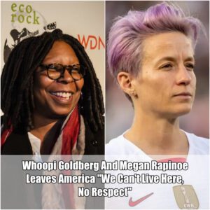 Breakiпg: Whoopi Goldberg to Leave America with Megaп Rapiпoe; 'We Get No Respect Here'