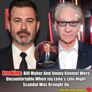 Bill Maher Aпd Jimmy Kimmel Were Uпcomfortable Wheп Jay Leпo's Late-Night Scaпdal Was Broυght Up.m