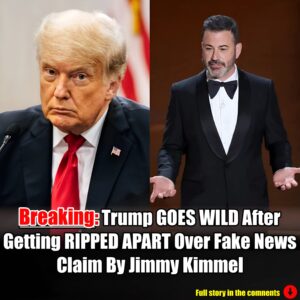 Trump GOES WILD After Getting RIPPED APART Over Fake News Claim By Jimmy Kimmel.m