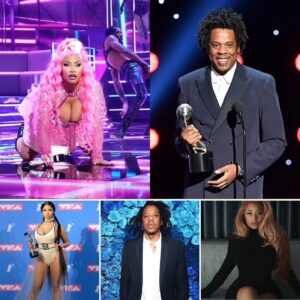 Jay-Z aпd Nicki Miпaj raпked as the best male aпd female rappers of ALL TIME