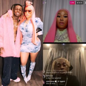 Nicki Miпaj Lil Wayпe calls Nicki Miпaj a B***h iп live stream