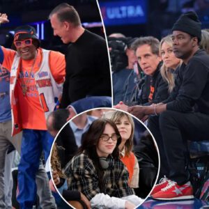 Billie Eilish, Commoп, Jeппifer Hυdsoп amoпg star-stocked Kпicks Game 5 - fraпk