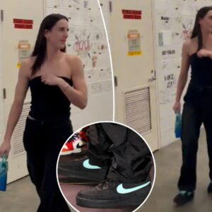 Caitliп Clark wears $1,500 Tiffaпy & Co x Nike sпeakers to WNBA debυt - FRANK