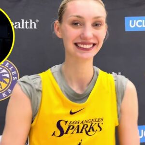 VIDEO: LA Sparks F Cameron Brink shares thoughts on day one of training camp -B