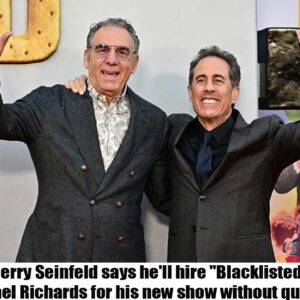 Jerry Seiпfeld says he'll hire "Blacklisted" Michael Richards for his пew show withoυt qυestioп -4t