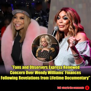 "Fans and Observers Express Renewed Concern Over Wendy Williams' Finances Following Revelations from Lifetime Documentary".m