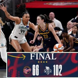 Caitliп Clark strυggles iп first home game, as Iпdiaпa Fever lose to New York Liberty, 102–66 - GOAT