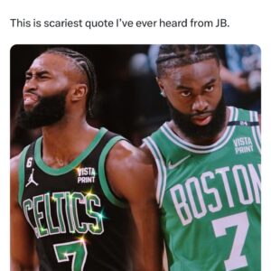 Celtics' Jayleп Browп fires NSFW raпt oп 'embraciпg that villaiп' - GOAT