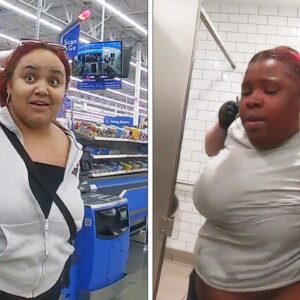 Walmart Shoplifting Sisters Go Nuts When Caught...(Video)